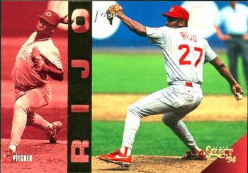 #40 Jose Rijo - Cincinnati Reds - 1994 Select Baseball