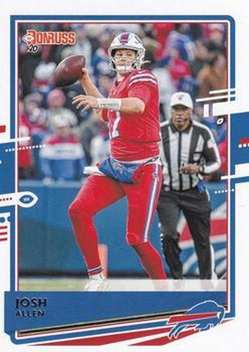 #40 Josh Allen - Buffalo Bills - 2020 Donruss Football
