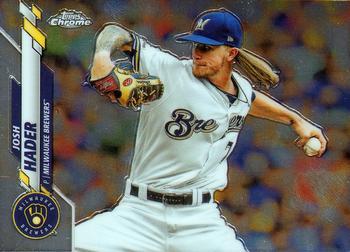 #40 Josh Hader - Milwaukee Brewers - 2020 Topps Chrome Baseball