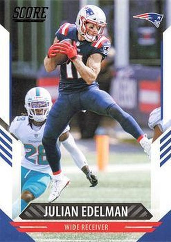 #40 Julian Edelman - New England Patriots - 2021 Score Football
