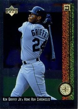 #40 Ken Griffey Jr. - Seattle Mariners - 1998 Upper Deck - Ken Griffey Jr.'s Home Run Chronicles Baseball