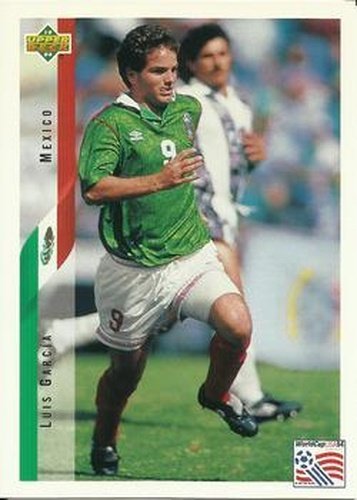 #40 Luis Garcia - Mexico - 1994 Upper Deck World Cup Contenders English/Spanish Soccer