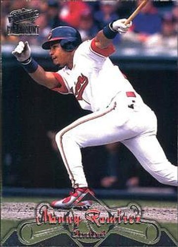 #40 Manny Ramirez - Cleveland Indians - 1998 Pacific Paramount Baseball