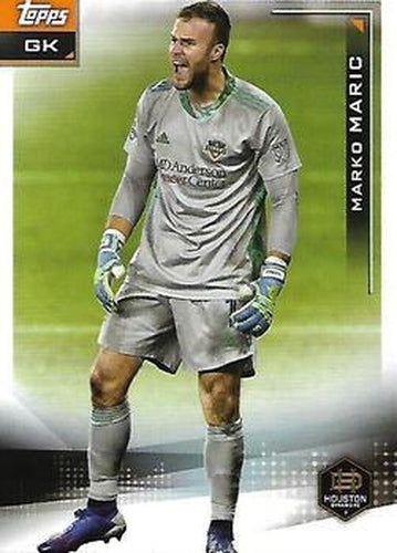 #40 Marko Maric - Houston Dynamo - 2021 Topps MLS Soccer