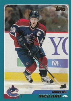 #40 Markus Naslund - Vancouver Canucks - 2003-04 Topps Hockey