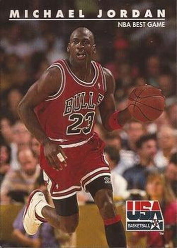 #40 Michael Jordan - USA - 1992 SkyBox USA Basketball