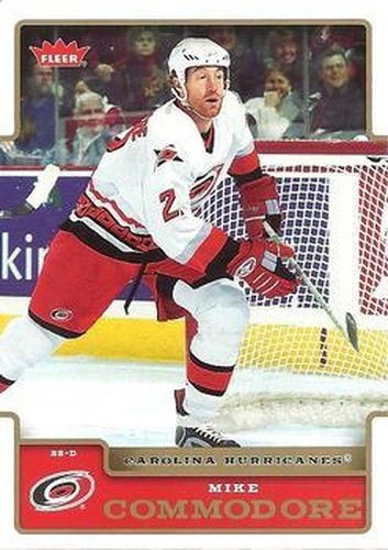 #40 Mike Commodore - Carolina Hurricanes - 2006-07 Fleer Hockey