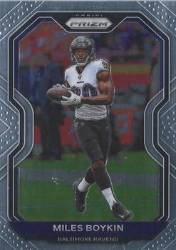 #40 Miles Boykin - Baltimore Ravens - 2020 Panini Prizm Football