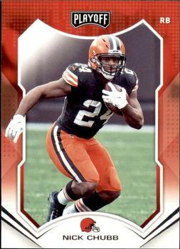 #40 Nick Chubb - Cleveland Browns - 2021 Panini Playoff Football