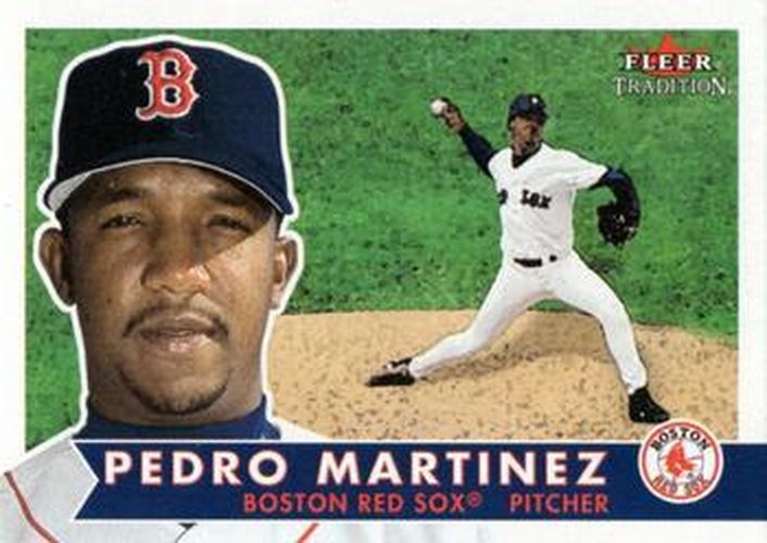 #40 Pedro Martinez - Boston Red Sox - 2001 Fleer Tradition Baseball