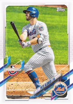 #40 Pete Alonso - New York Mets - 2021 Topps Opening Day Baseball