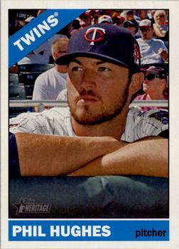 #40 Phil Hughes - Minnesota Twins - 2015 Topps Heritage Baseball