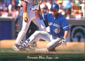 #40 Roberto Alomar - Toronto Blue Jays - 1995 Upper Deck Baseball