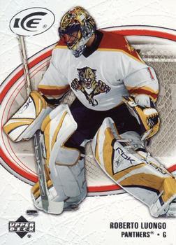 #40 Roberto Luongo - Florida Panthers - 2005-06 Upper Deck Ice Hockey