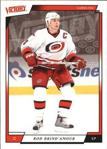 #40 Rod Brind'Amour - Carolina Hurricanes - 2006-07 Upper Deck Victory Hockey