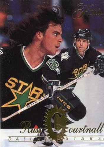 #40 Russ Courtnall - Dallas Stars - 1994-95 Flair Hockey