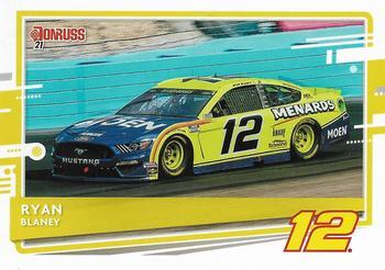 #40 Ryan Blaney - Team Penske - 2021 Donruss Racing