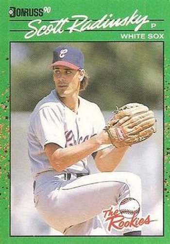 #40 Scott Radinsky - Chicago White Sox - 1990 Donruss The Rookies Baseball
