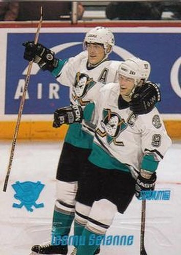 #40 Teemu Selanne - Anaheim Mighty Ducks - 1999-00 Stadium Club Hockey