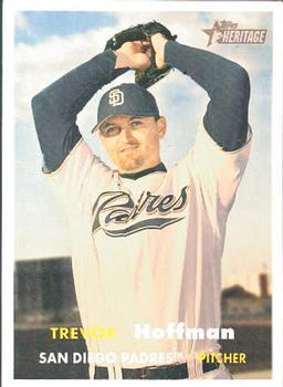 #40 Trevor Hoffman - San Diego Padres - 2006 Topps Heritage Baseball
