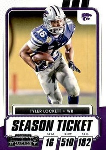 #40 Tyler Lockett - Kansas State Wildcats - 2021 Panini Contenders Draft Picks Football