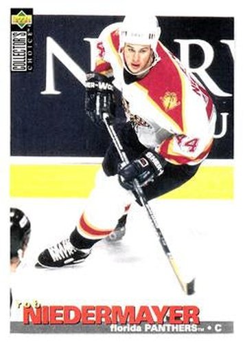 #40 Rob Niedermayer - Florida Panthers - 1995-96 Collector's Choice Hockey