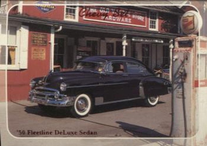 #40 50 Fleetline DeLuxe Sedan - 1992 Collect-A-Card Chevy