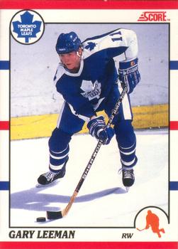 #40 Gary Leeman - Toronto Maple Leafs - 1990-91 Score Canadian Hockey
