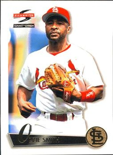 #40 Ozzie Smith - St. Louis Cardinals - 1995 Summit Baseball
