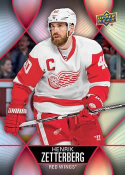#40 Henrik Zetterberg - Detroit Red Wings - 2016-17 Upper Deck Tim Hortons Hockey