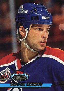 #40 Shayne Corson - Edmonton Oilers - 1993-94 Stadium Club Hockey