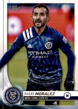 #40 Maxi Moralez - New York City FC - 2020 Topps MLS Soccer