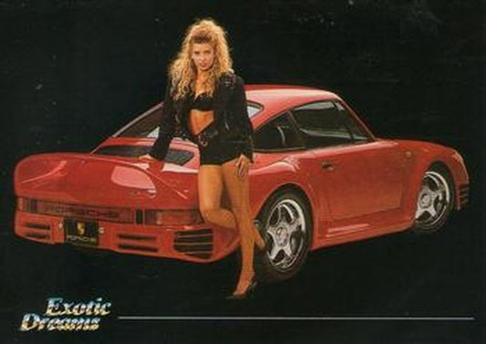 #40 Mickie with Porsche 959 Coupe - 1992 All Sports Marketing Exotic Dreams