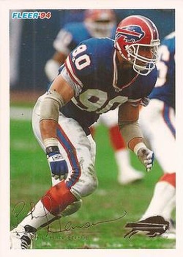 #40 Phil Hansen - Buffalo Bills - 1994 Fleer Football