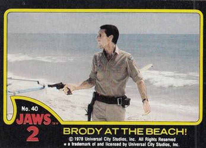 #40 Brody at the Beach - 1978 Jaws 2