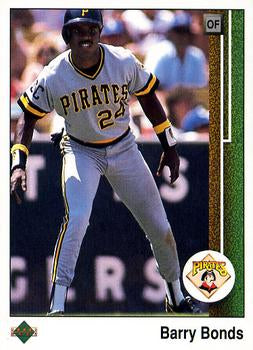 #440 Barry Bonds - Pittsburgh Pirates - 1989 Upper Deck Baseball