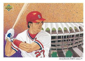 #40 Todd Zeile - St. Louis Cardinals - 1992 Upper Deck Baseball
