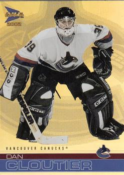 #40 Dan Cloutier - Vancouver Canucks - 2001-02 Pacific McDonald's Hockey