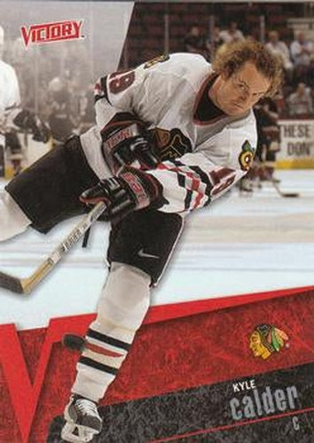 #40 Kyle Calder - Chicago Blackhawks - 2003-04 Upper Deck Victory Hockey