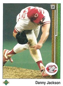 #640 Danny Jackson - Cincinnati Reds - 1989 Upper Deck Baseball