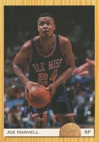 #40 Joe Harvell - Ole Miss Rebels - 1993 Classic Draft Picks Basketball