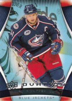 #40 Rick Nash - Columbus Blue Jackets - 2009-10 Upper Deck Ovation Hockey