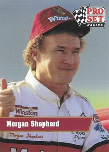 #40 Morgan Shepherd - Bud Moore Engineering - 1991 Pro Set Racing