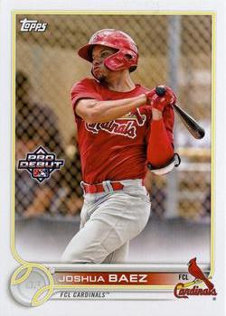 #PD-40 Joshua Baez - FCL Cardinals - 2022 Topps Pro Debut Baseball