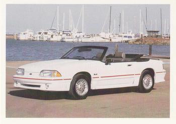 #40 Mustang GT 1989 - 1991 Panini Dream Cars