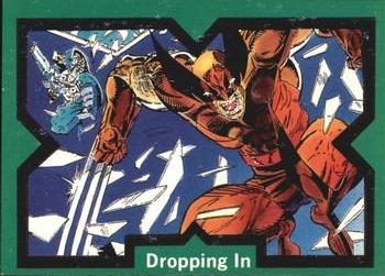 #40 Dropping In - 1991 Marvel Comic Images X-Force