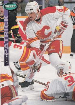 #40 James Patrick - Calgary Flames - 1994-95 Parkhurst Hockey