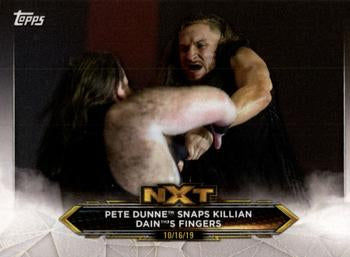 #40 Pete Dunne / Killian Dain - 2020 Topps WWE NXT Wrestling