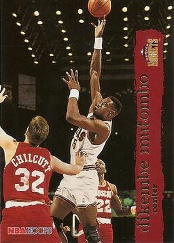 #40 Dikembe Mutombo - Denver Nuggets - 1995-96 Hoops Basketball