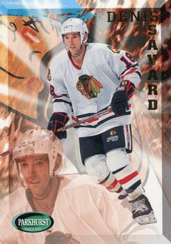 #40 Denis Savard - Chicago Blackhawks - 1995-96 Parkhurst International Hockey